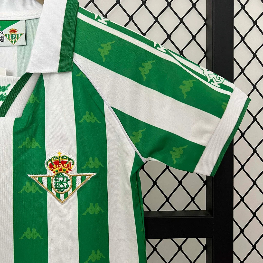 Maillot rétro domicile Real Betis 1995/1997 pour enfant