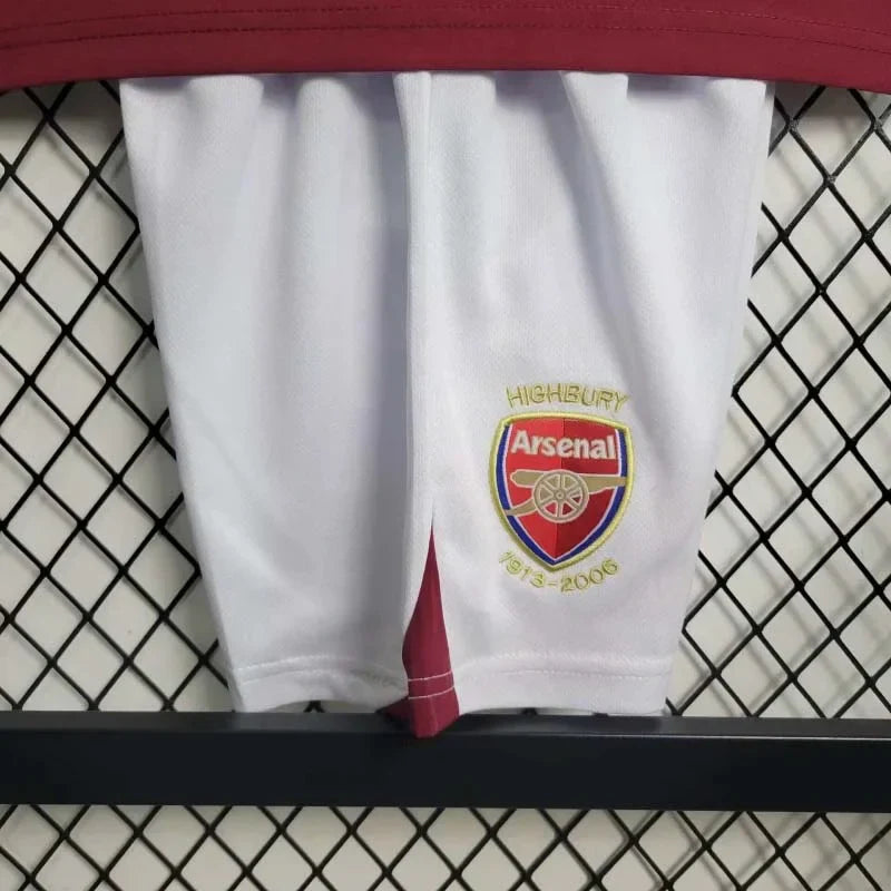 Maillot domicile Arsenal 2005-2006 taille enfant