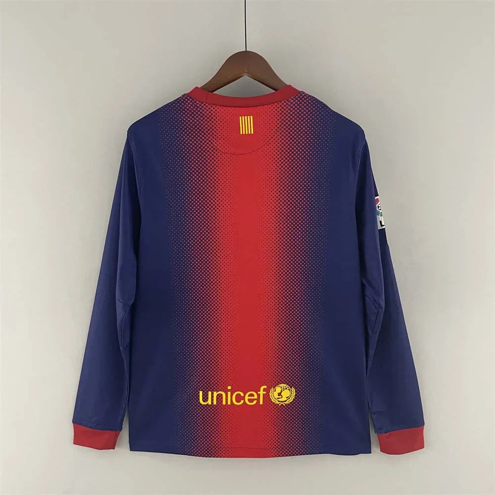 Maillot rétro Barcelone Domicile Manches longues 2012-2013