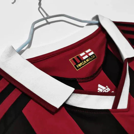 Maillot domicile rétro de l'AC Milan 2008-2009