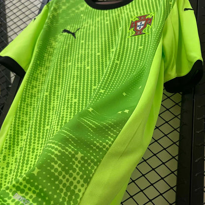 2025 Portugal Green Goalkeeper Kit