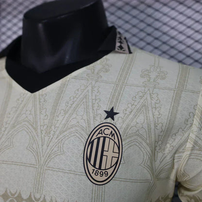 AC Milan 2023/2024 Fourth Kit Beige