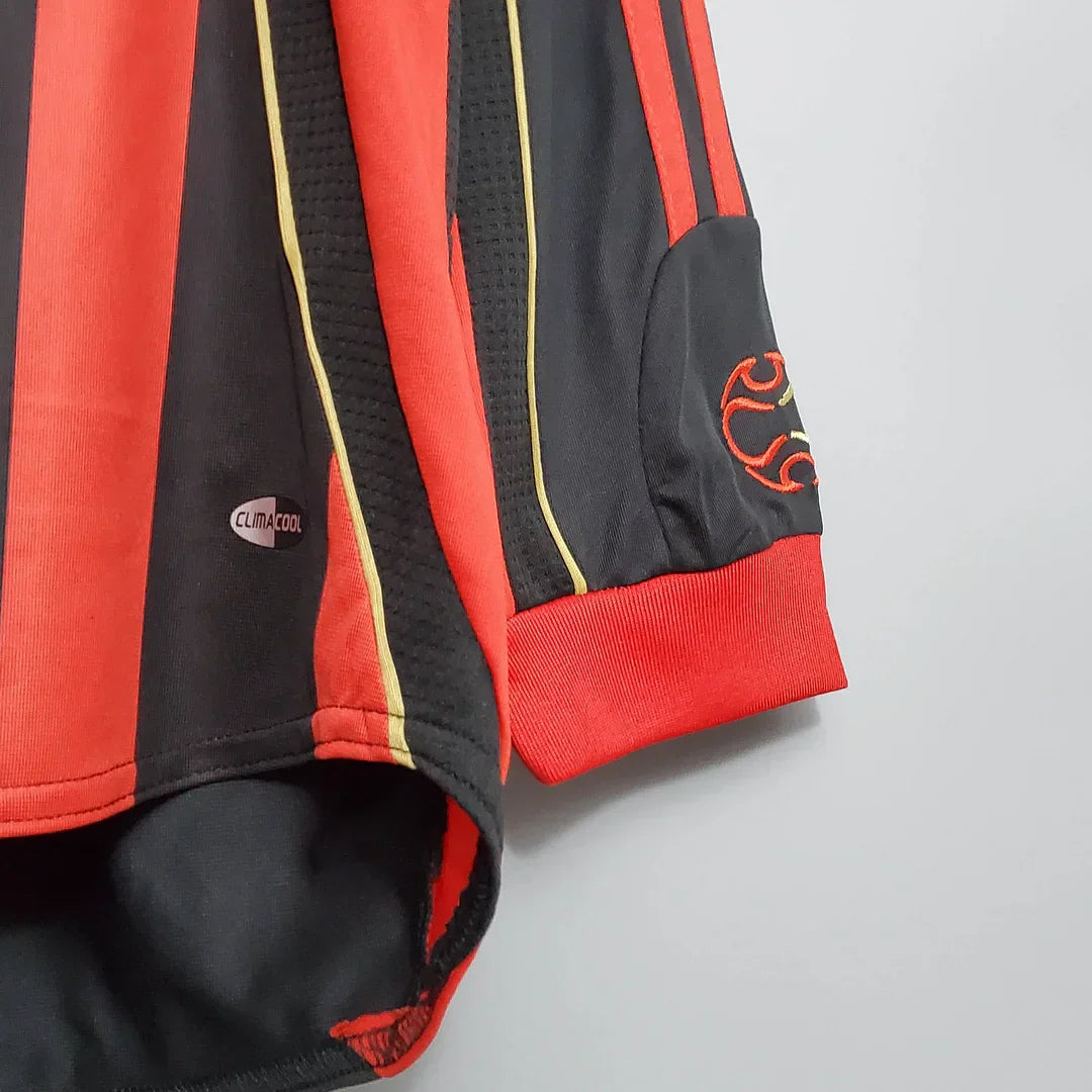 Maillot rétro à manches longues AC Milan Domicile 2006/2007
