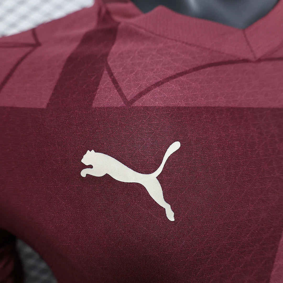 2024/2025 Manchester City Alternativa Visitante Manga Larga