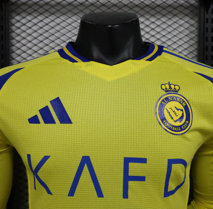 Al Nassr 2024/2025 Local Kit Manga Larga