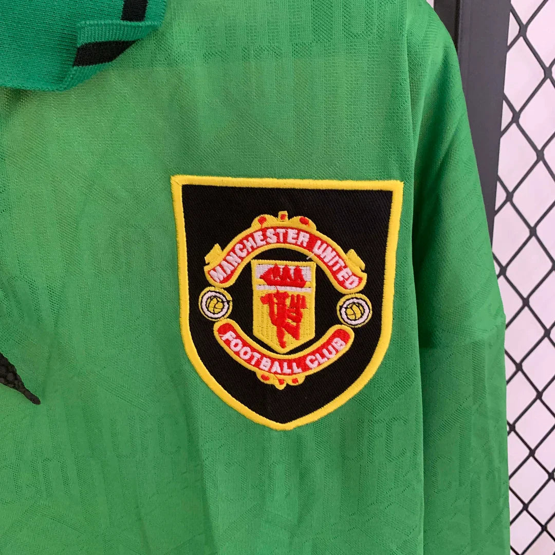 Maillot rétro à manches longues Manchester United extérieur 1992/1994