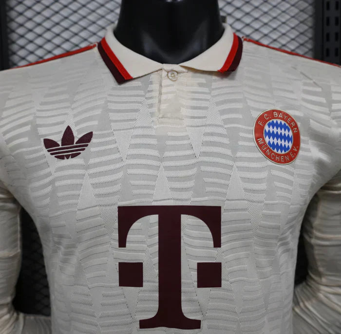 Bayern Munchen 2024/2025 Alternativa Kit Manga Larga