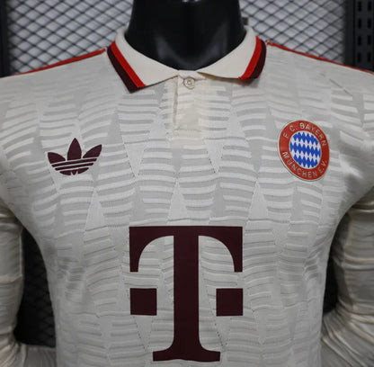 Bayern Munchen 2024/2025 Alternativa Kit Manga Larga