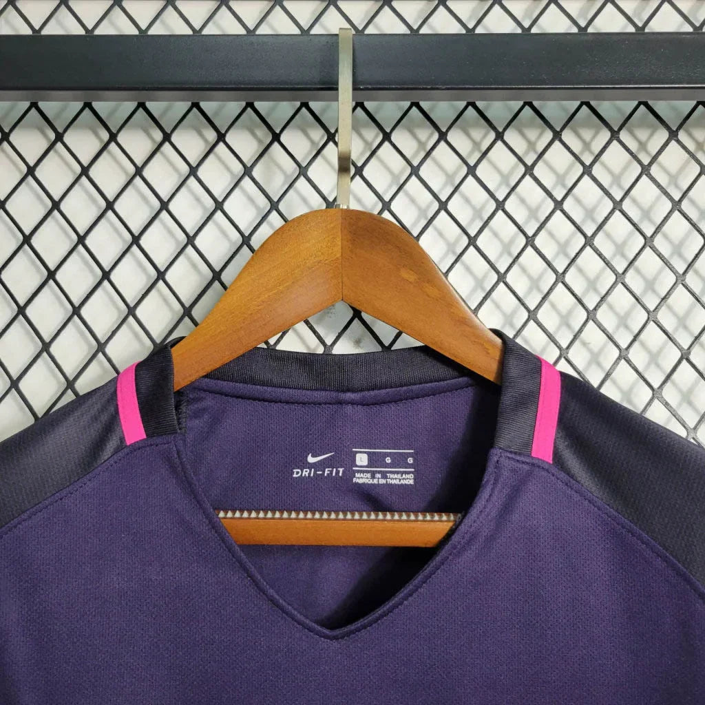 2016/2017 Retro Barcelona Visitante Manga Larga