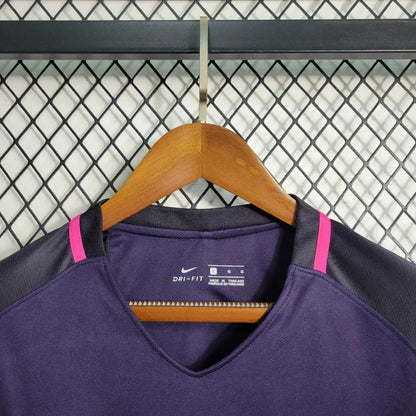 2016/2017 Retro Barcelona Visitante Manga Larga