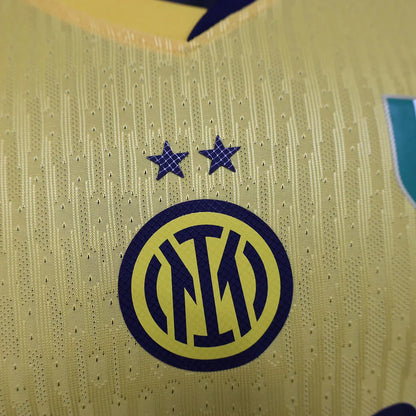 2024/2025 Inter Milan Alternativa Visitante Manga Larga