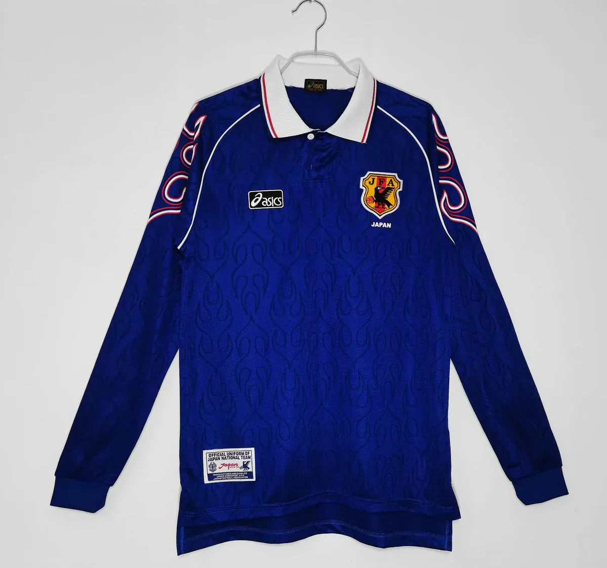 Maillot domicile à manches longues rétro du Japon 1998-1999