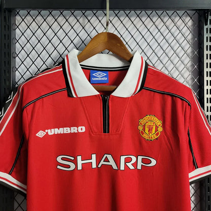 Maillot rétro domicile de Manchester United 1998/1999