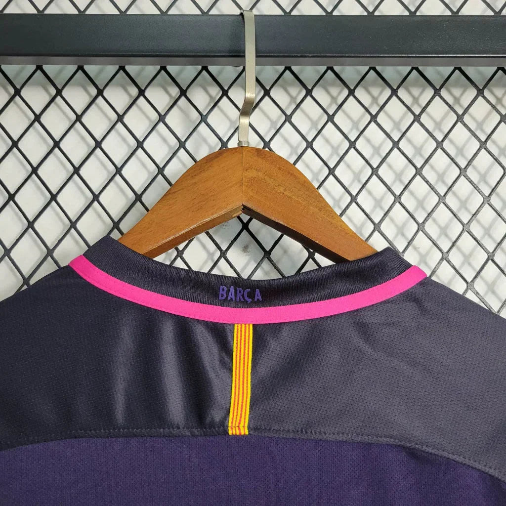 2016/2017 Retro Barcelona Visitante Manga Larga