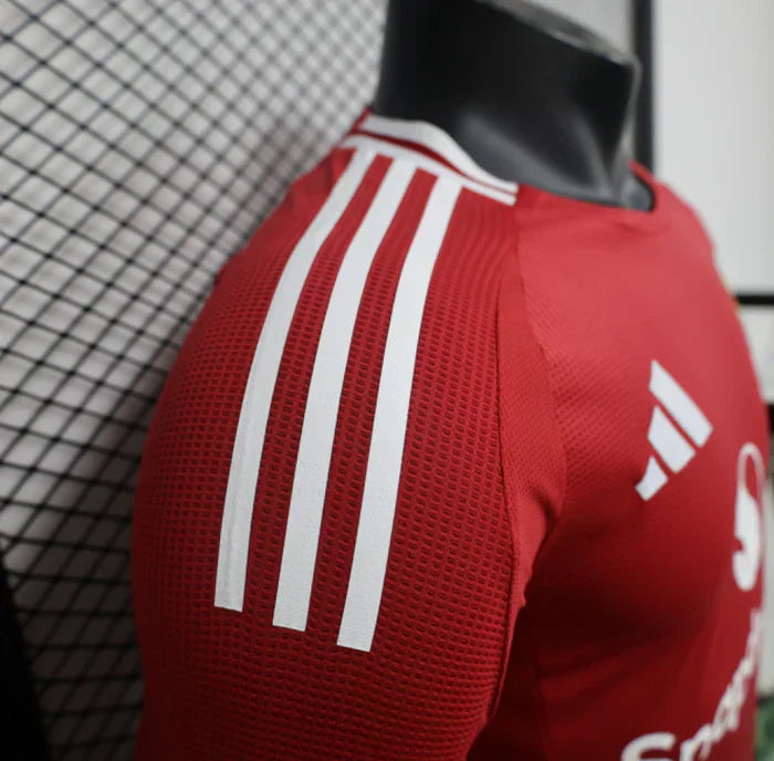 Machester United 2024/2025 Local Kit Manga Larga