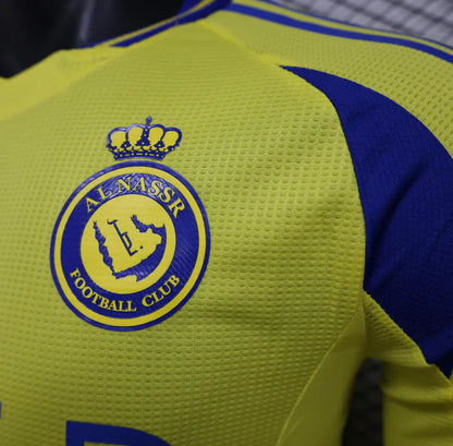 Al Nassr 2024/2025 Local Kit Manga Larga