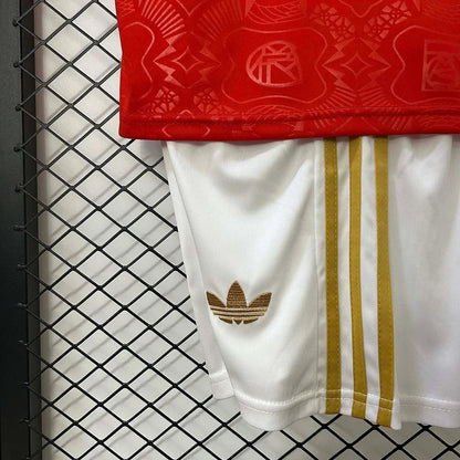 Bayern Munich 2025/2026 Édition 125e anniversaire Rouge Taille enfant