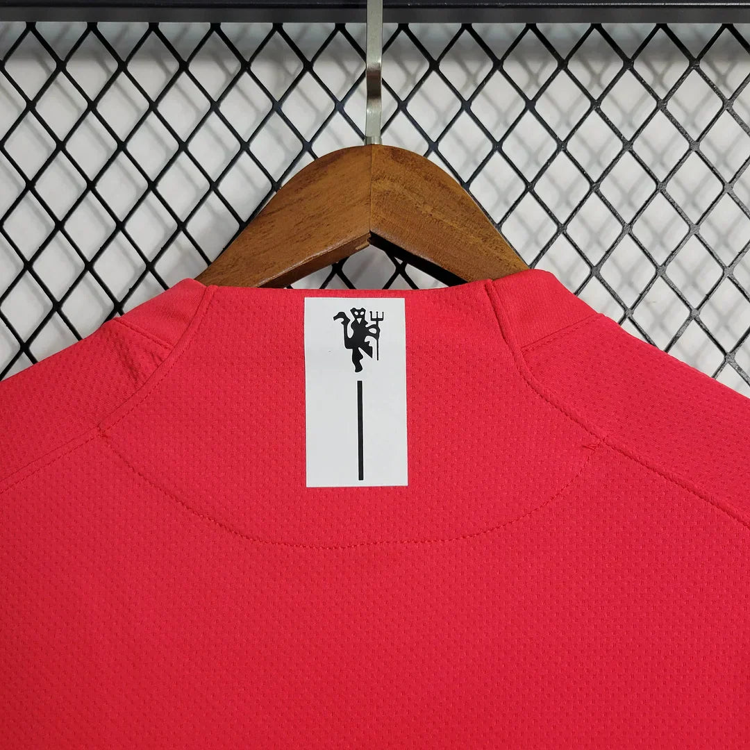 Maillot rétro domicile de Manchester United Ligue des champions 2007/2008