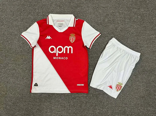 Maillot Domicile AS Monaco 2024/2025 Taille Enfant