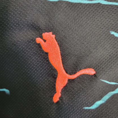 2023/2024 Manchester City Alternativa Visitante Manga Larga