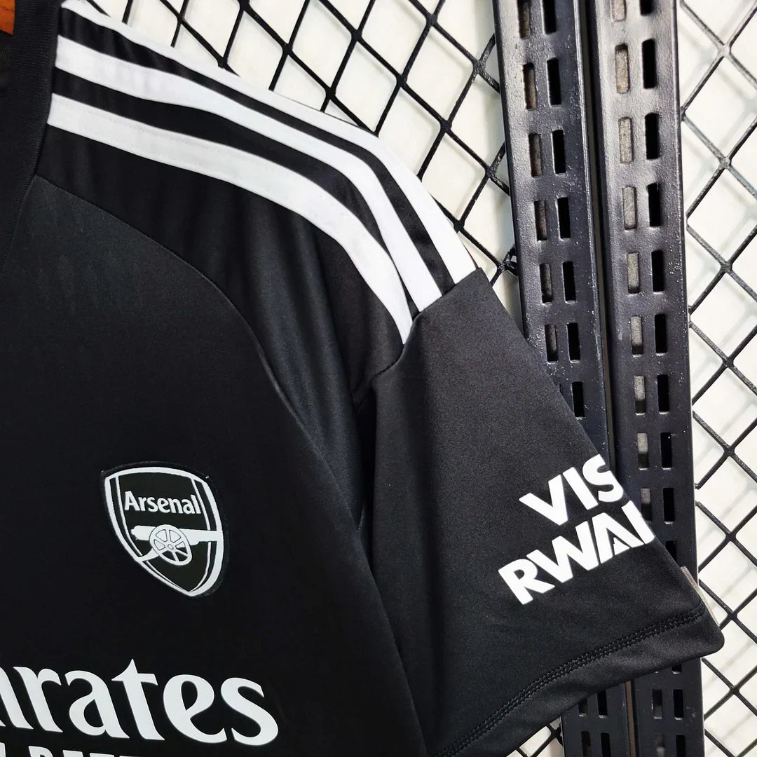 2023/2024 Arsenal Black Goalkeeper Kit