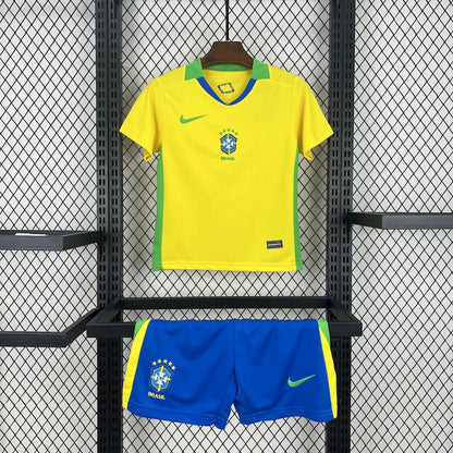 Maillot domicile Brésil 2025 taille enfant