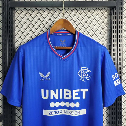 Maillot domicile des Rangers 2023/2024, taille enfant