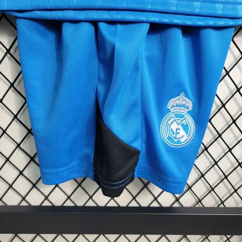 2023/2024 Real Madrid Blue Goalkeeper Kit