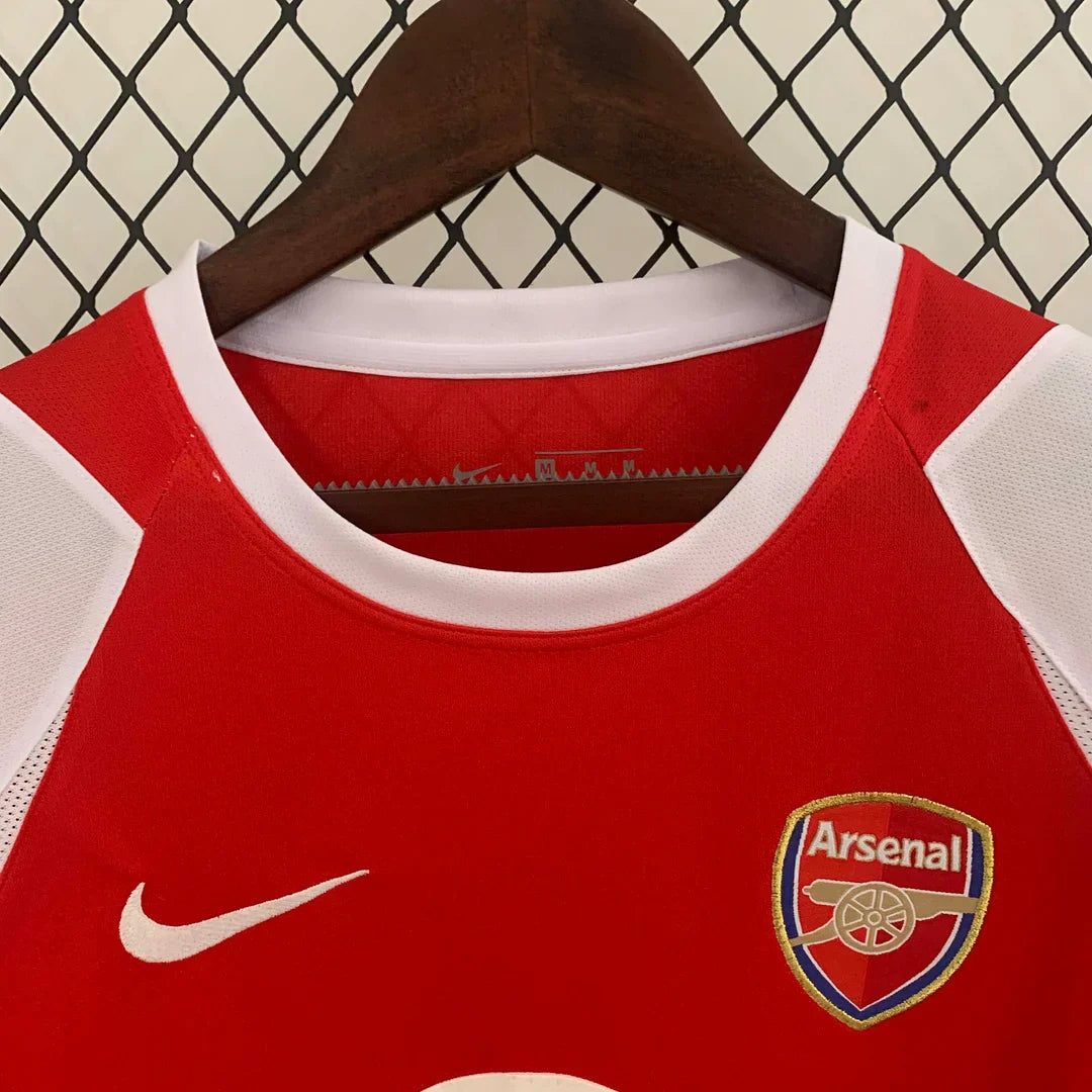 Maillot rétro Arsenal Domicile Manches Longues 2003-2004