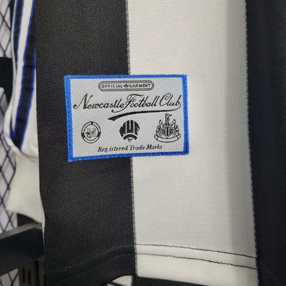 Maillot rétro à manches longues Newcastle United Domicile 1997-1999