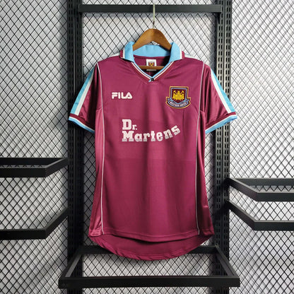 Rétro 1999-2001 West Ham United Domicile