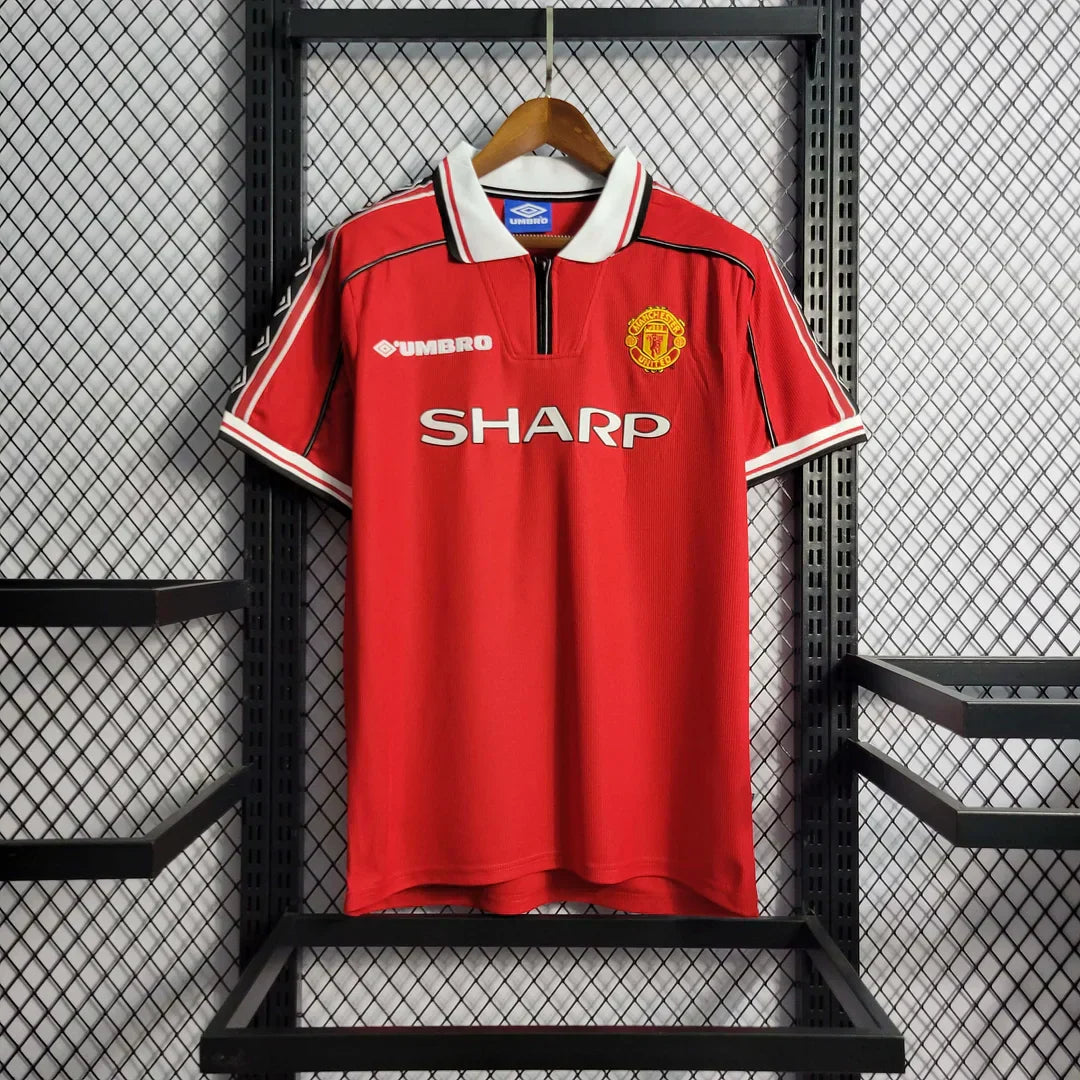 Maillot rétro domicile de Manchester United 1998/1999