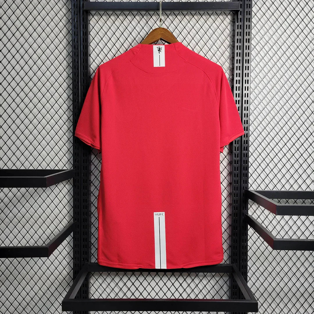 Maillot rétro domicile de Manchester United Ligue des champions 2007/2008