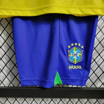 Maillot domicile enfant Coupe du monde Brésil 2022, taille