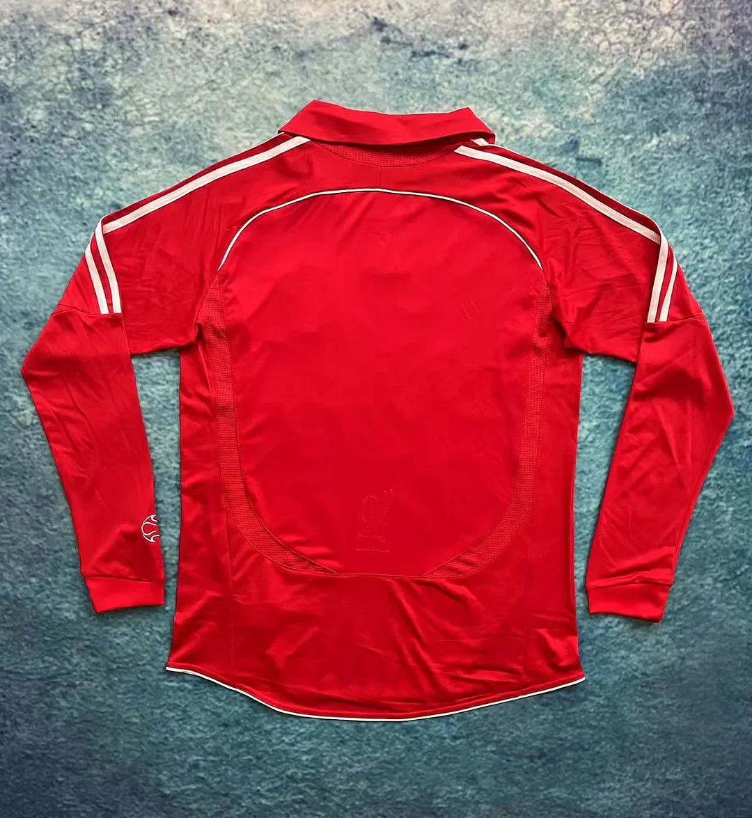 Maillot rétro Liverpool Domicile Manches Longues 2006-2007