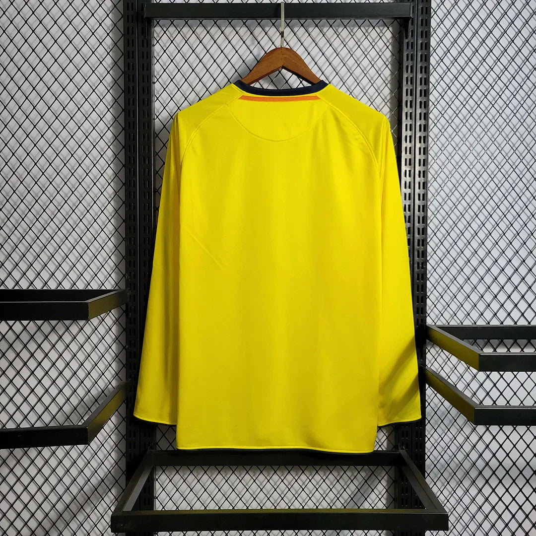 2008-2009 Retro Barcelona Visitante Manga Larga