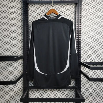 2006/2007 Retro Real Madrid Visitante Manga Larga