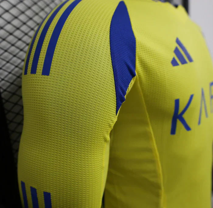 Al Nassr 2024/2025 Local Kit Manga Larga