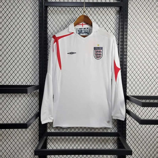 Maillot rétro Angleterre domicile à manches longues 2006