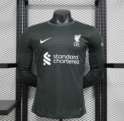 Liverpool 2024/2025 Visitante Kit Manga Larga