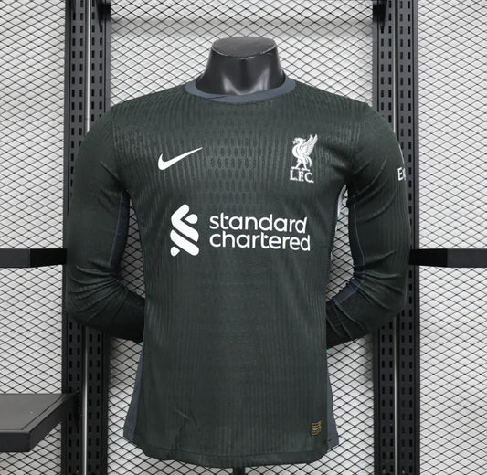 Liverpool 2024/2025 Visitante Kit Manga Larga