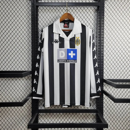 Maillot rétro Juventus Domicile Manches Longues 1999-2000