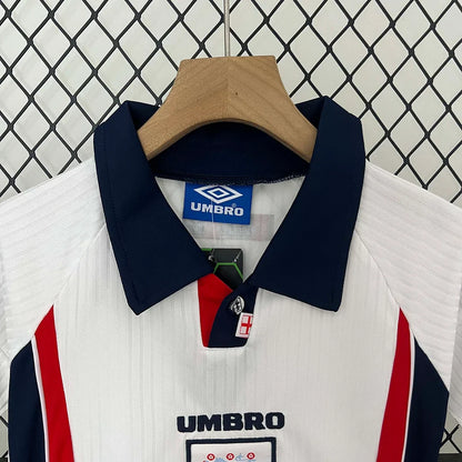Maillot rétro Angleterre domicile 1998, taille enfant