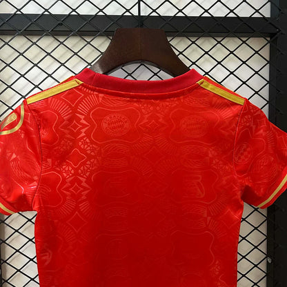 Bayern Munich 2025/2026 Édition 125e anniversaire Rouge Taille enfant