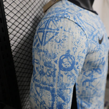 Portugal 2024/2025 Visitante Kit Manga Larga