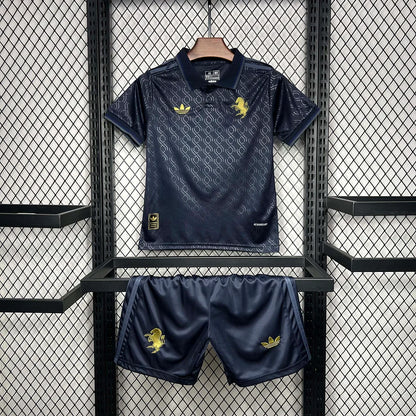 2024-2025 Juventus Alternativa Visitante Kit Talla Niño