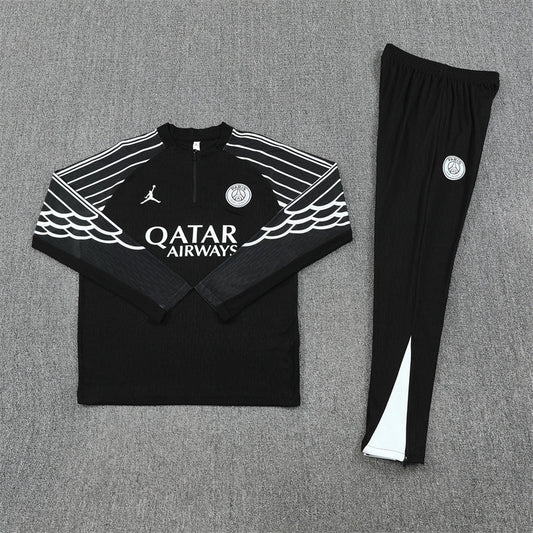 Survêtement noir PSG Paris Saint Germain
