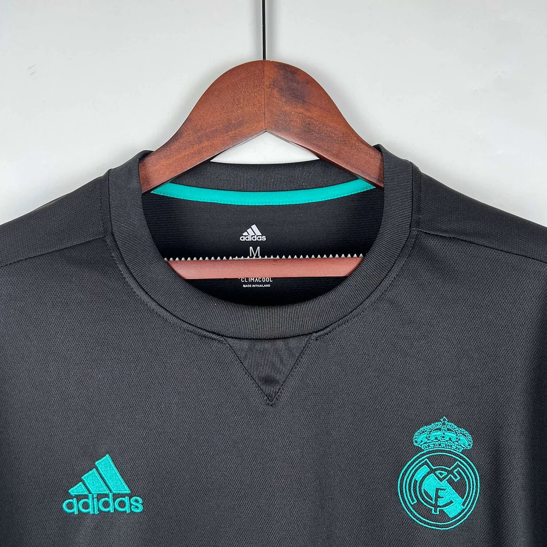 2017/2018 Retro Real Madrid Visitante Manga Larga