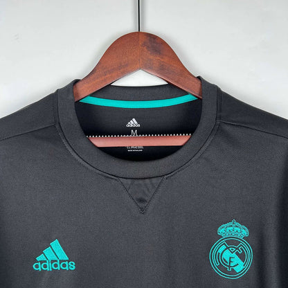 2017/2018 Retro Real Madrid Visitante Manga Larga