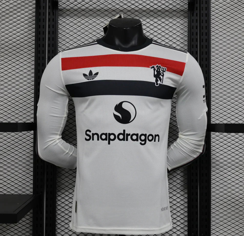 Manchester United 2024/2025 Alternativa Kit Manga Larga